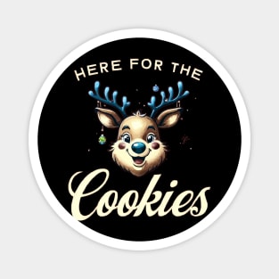 Here-For-The-Cookies Magnet